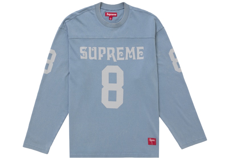 Supreme Affiliated L/S Football Top Dusty Blue