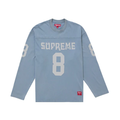 Supreme Affiliated L/S Football Top Dusty Blue