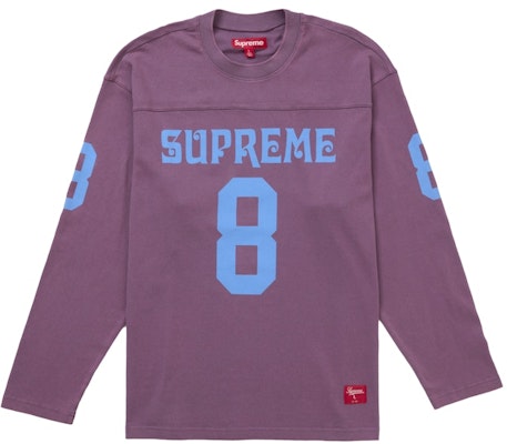 Supreme Affiliated L/S Football Top Dusty Purple Buy Supreme Affiliated L/S Football Top Dusty Purple