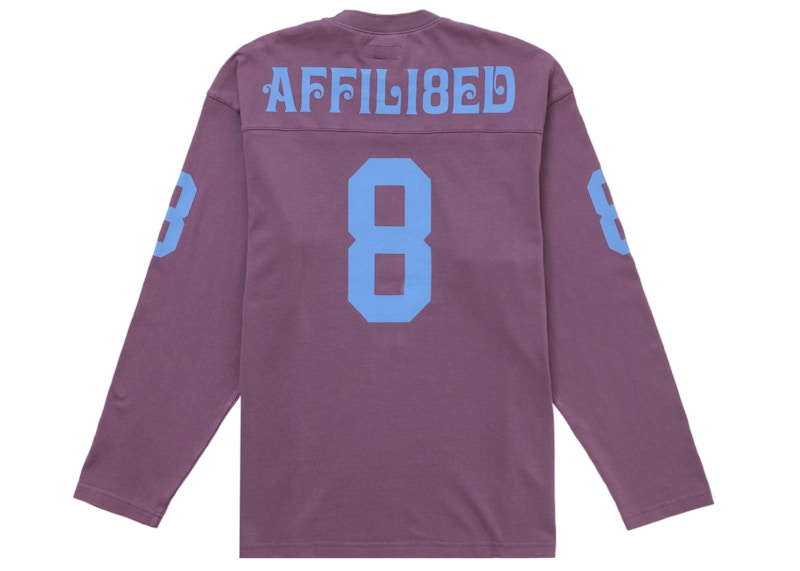 Order Supreme Affiliated 長袖足球上衣 塵紫色