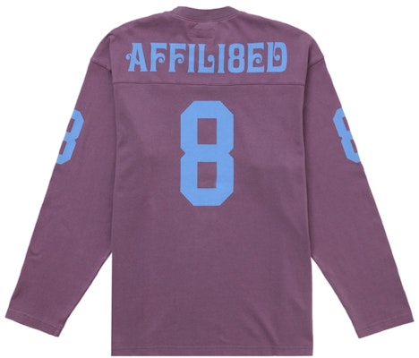 Supreme Affiliated L/S Football Top Dusty Purple Order Supreme Affiliated L/S Football Top Dusty Purple