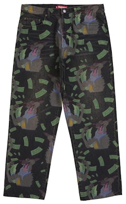 Supreme All Dogs Go To Heaven Loose Fit Jean Washed Black Buy Supreme All Dogs Go To Heaven Loose Fit Jean Washed Black