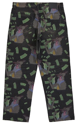 Supreme All Dogs Go To Heaven Loose Fit Jean Washed Black Order Supreme All Dogs Go To Heaven Loose Fit Jean Washed Black