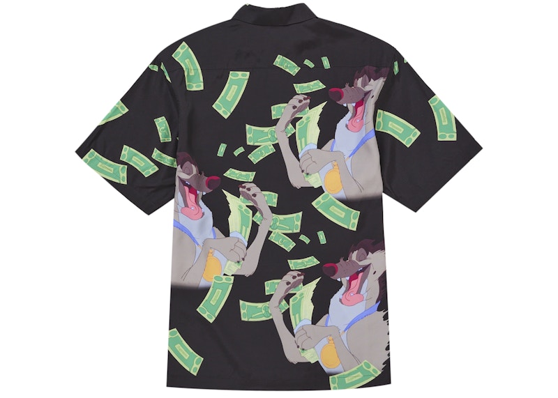 Order Supreme All Dogs Go To Heaven Baju Hitam Lengan Pendek