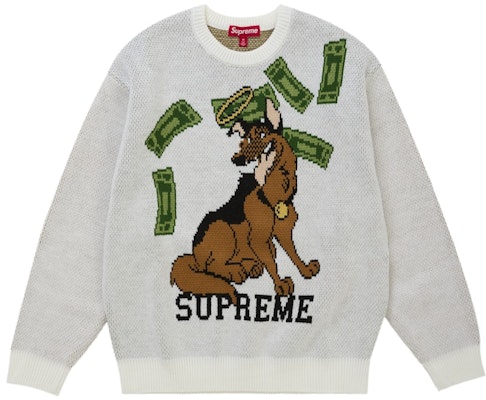 Supreme All Dogs Go To Heaven Sweater White Buy Supreme All Dogs Go To Heaven Sweater White