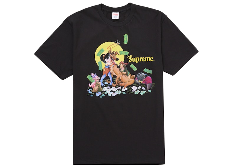 Supreme All Dogs Go To Heaven Tee Black