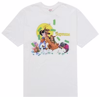 Supreme All Dogs Go To Heaven Tee White Supreme All Dogs Go To Heaven Tee White
