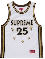 Supreme All Star Basketball Jersey (SS25) White Supreme All Star Basketball Jersey (SS25) White