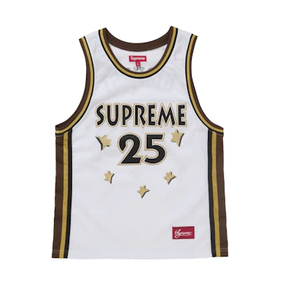 Supreme All Star Basketball Jersey (SS25) White