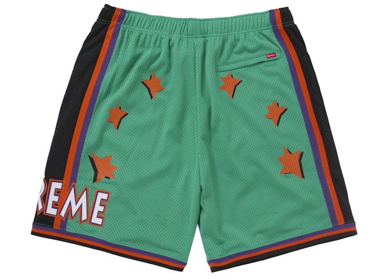 Lookbook Supreme Pantalones Cortos de Baloncesto All Star (SS25) Verde.