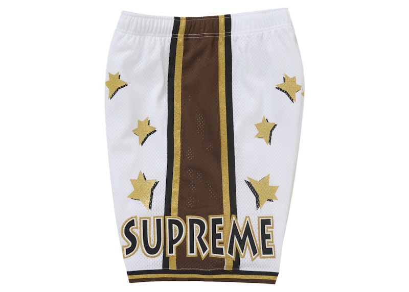 Order Supreme Pantalón Corto de Baloncesto All Star (SS25) Blanco.