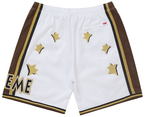 Supreme All Star Basketball Short (SS25) White Lookbook Supreme All Star Basketball Short (SS25) White