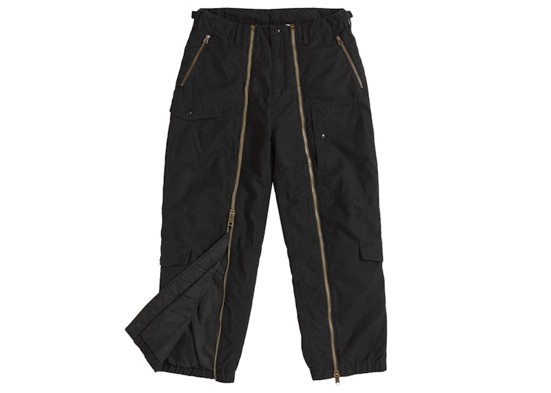 Order Supreme Alpha Industries Cotton Twill Flight Pant Black