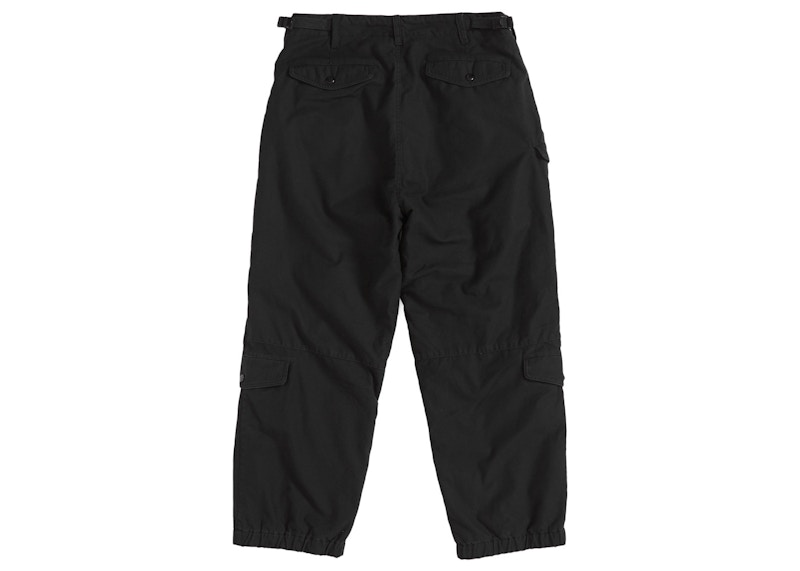 Lookbook Supreme Alpha Industries Cotton Twill Flight Pant Black