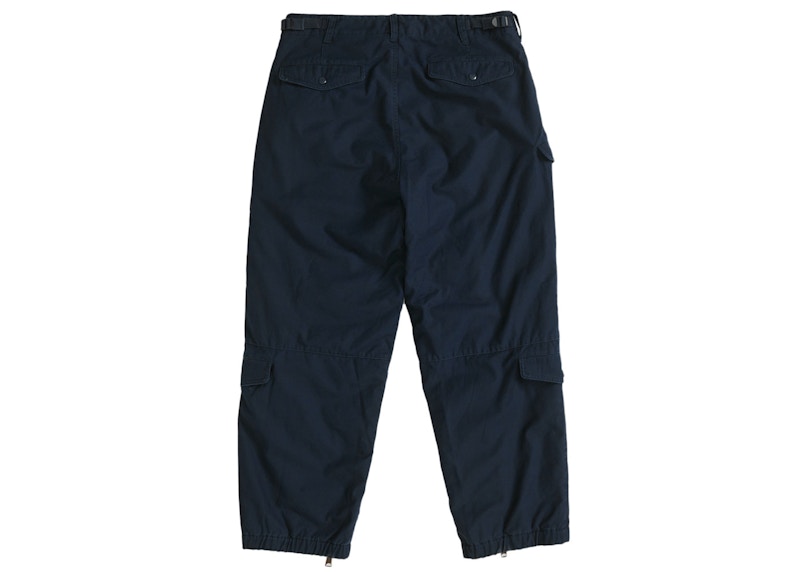 Lookbook Supreme Alpha Industries Seluar Kapas Twill Flight Navy