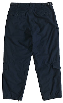 Supreme Alpha Industries Cotton Twill Flight Pant Navy Lookbook Supreme Alpha Industries Cotton Twill Flight Pant Navy