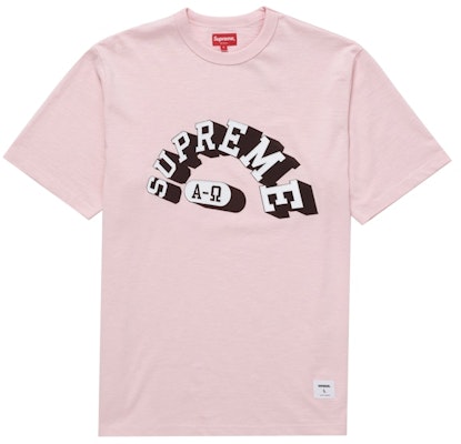 Supreme Alpha Omega 短袖上衣 浅粉色 Buy Supreme Alpha Omega 短袖上衣 浅粉色