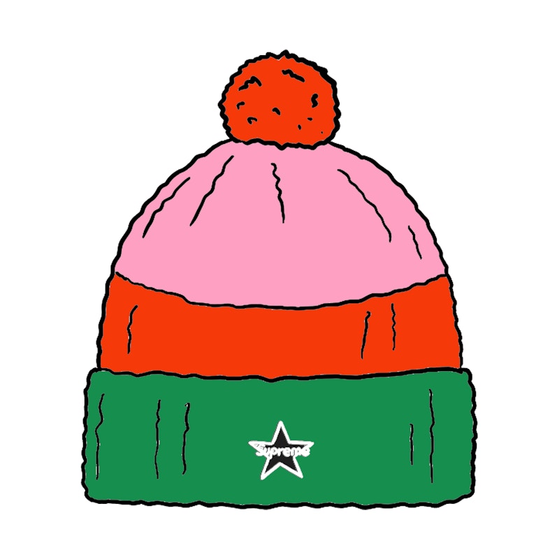 Supreme Alpine Beanie Orange