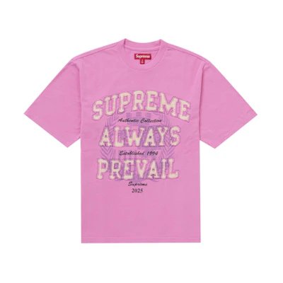 Supreme Always Prevail S/S Top Pink