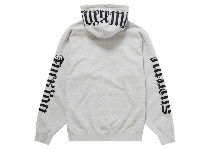 Order Supreme 双向设计连帽衫 淡灰色