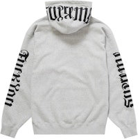 至尊對稱文字連帽運動衫 淺灰 Order 至尊對稱文字連帽運動衫 淺灰