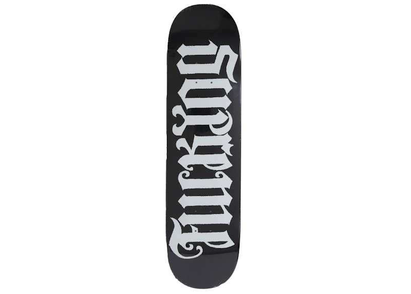 Supreme Ambigram Skateboard Deck Black