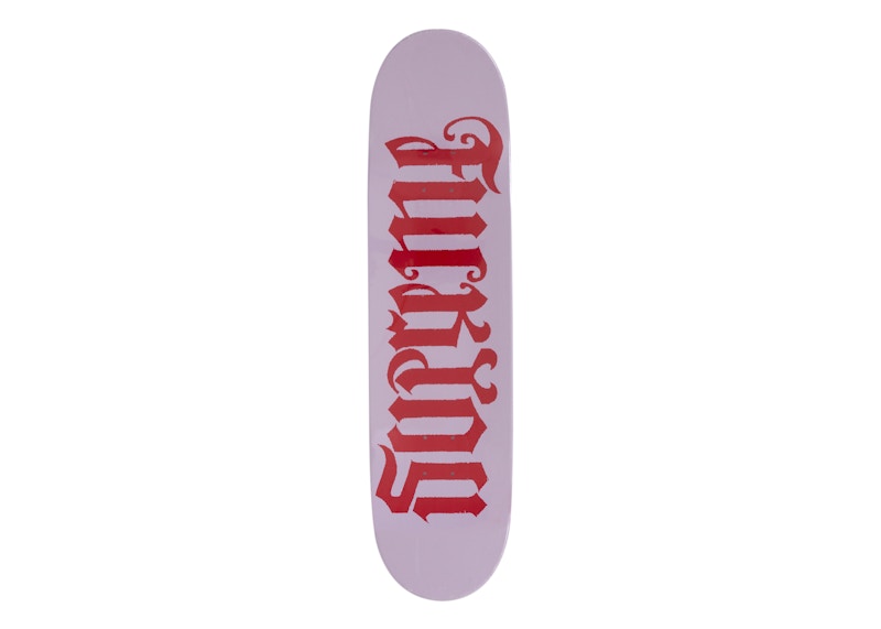 Supreme Ambigram Skateboard Deck Pink