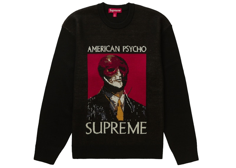 Supreme American Psycho Sweater Black