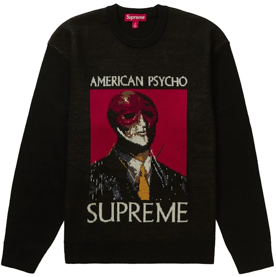 supreme-american-psycho-sweater-black
