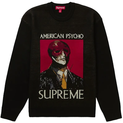 シュプリーム アメリカン・サイコ セーター (黒)
Buy シュプリーム アメリカン・サイコ セーター (黒)
