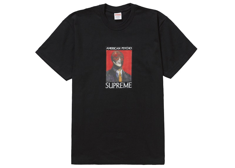 Supreme American Psycho Tee Black
