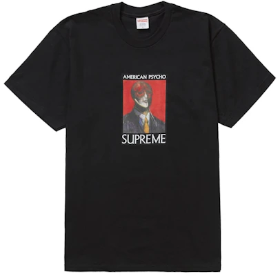 Supreme 美國精神病人黑色T恤 Buy Supreme 美國精神病人黑色T恤