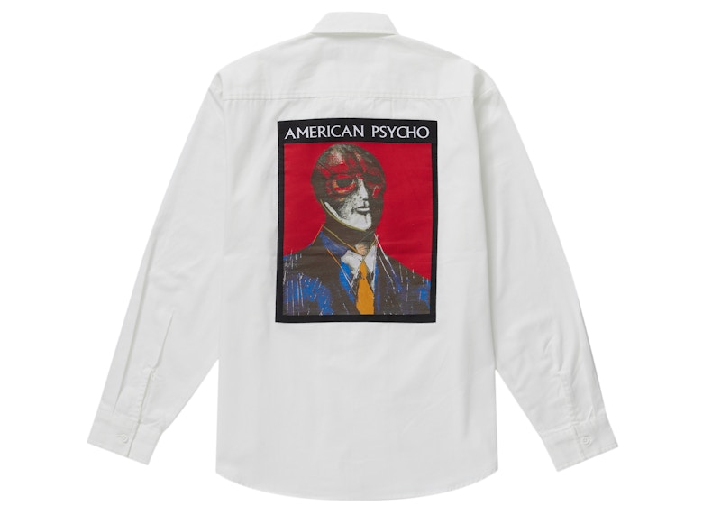 Buy Supreme American Psycho Work Shirt White