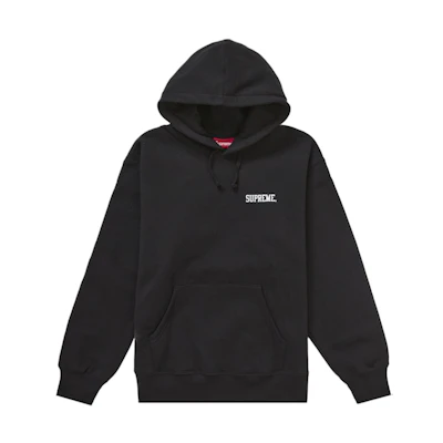 Supreme Anarchy Hooded Sweatshirt Black