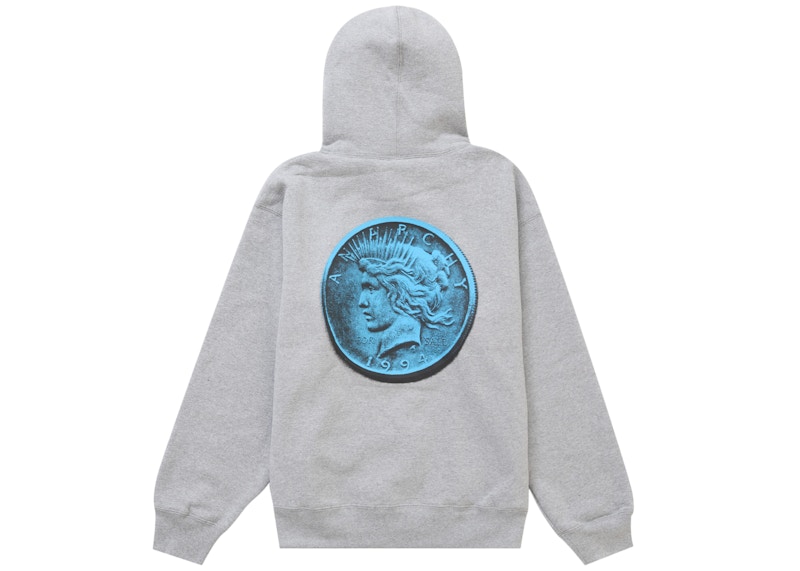 Order 슈프림 아나키 후드 스웨트셔츠 헤더 그레이