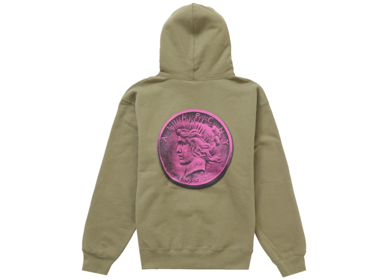 Supreme Anarchy Hooded Sweatshirt Light Olive 圖 2