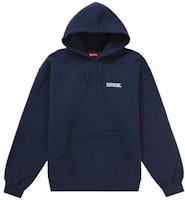 Supreme Anarchy Hooded Sweatshirt Navy Supreme Anarchy Hooded Sweatshirt Navy