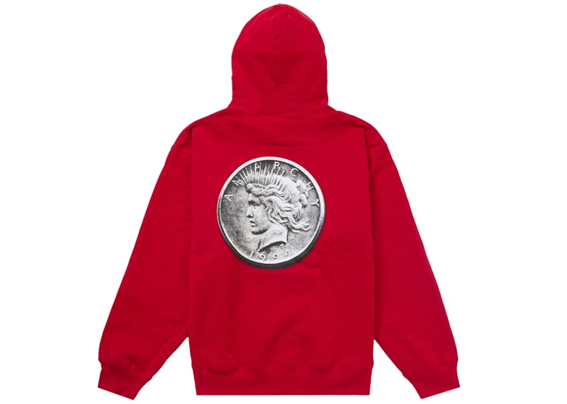 Order Sudadera con Capucha Supreme Anarchy Roja.