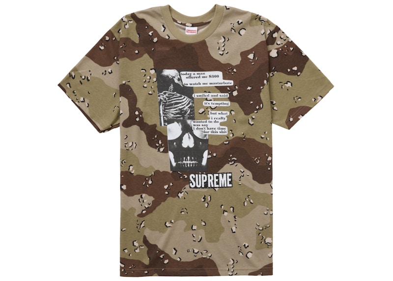 Supreme Anatomy Tee Chocolate Chip Camo