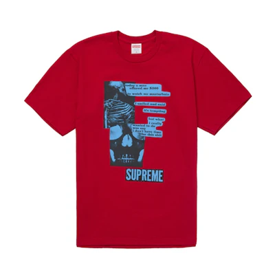 Supreme Anatomy Tee Red