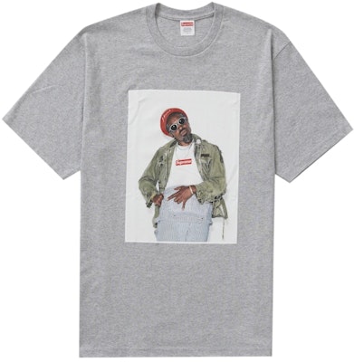 Supreme André 3000 Baju Kelabu Heather Buy Supreme André 3000 Baju Kelabu Heather