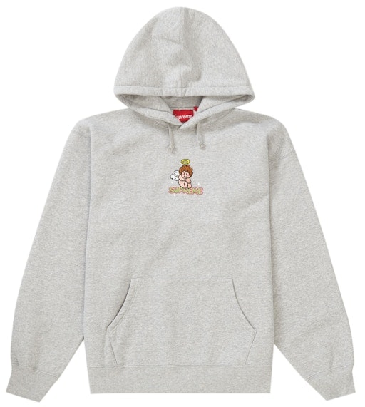 supreme-angel-hooded-sweatshirt-heather-grey