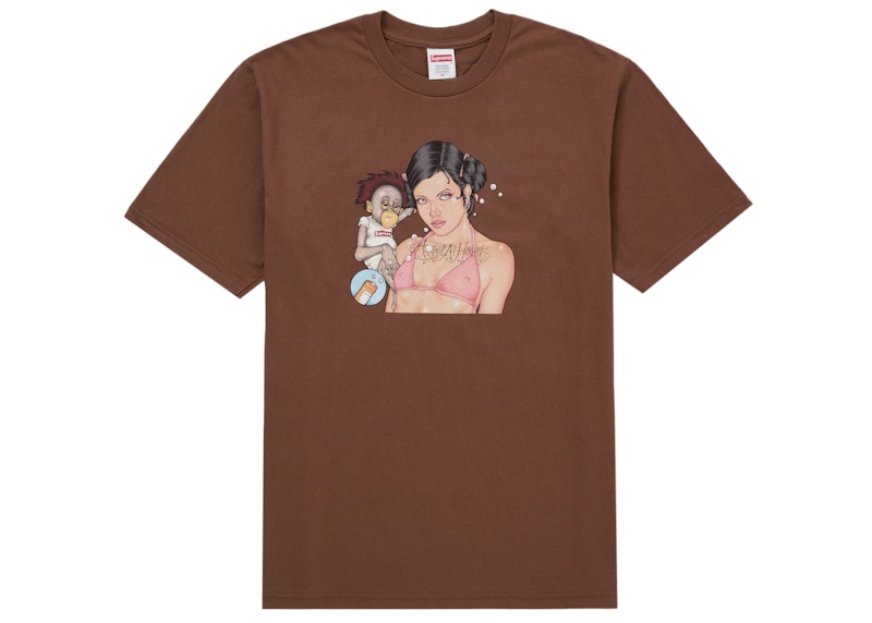 Supreme Angel Tee Brown