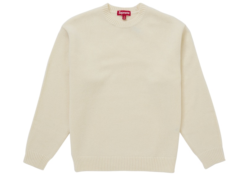 Supreme Angora Script Sweater Ivory 圖 2