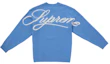 Buy Supreme Angora Script Sweater Biru Muda
