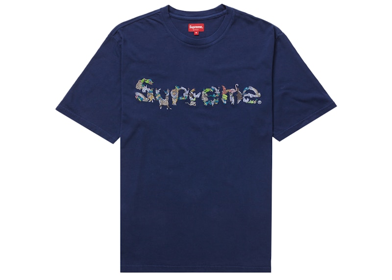 Buy Supreme Overprint Knockout S/S Top Slate - Novelship