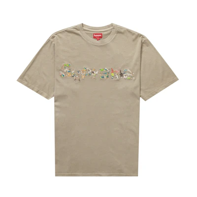 Supreme Animal Kingdom S/S Top Dusty Tan