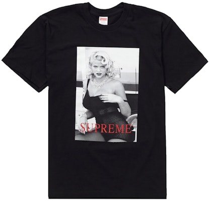Supreme Anna Nicole Smith Tee Black Buy Supreme Anna Nicole Smith Tee Black