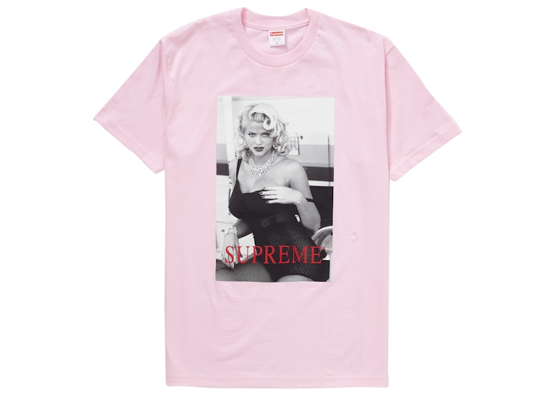 Buy Kaos Supreme Anna Nicole Smith Warna Pink Muda