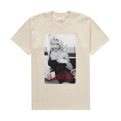 Supreme Anna Nicole Smith Tee Natural